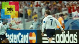 David Beckham  Free Kick  Goal vs Ecuador WM2006 [upl. by Arica]