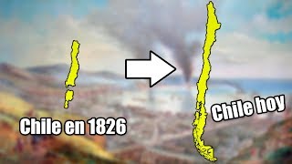 ¿Como Chile consiguió triplicar su territorio inicial [upl. by Klemperer446]