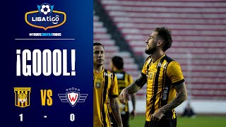 🏆21 ¡Gol de The Strongest Disparo a larga distancia de Luciano Ursino para anotar el primer gol [upl. by Rustie]