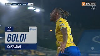 Golo Cassiano Estoril 10 FC Porto Taça da Liga 2324  Fase 3  Jornada 2 [upl. by Leilamag]