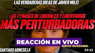 Reacción a Las 7 Frases de LIBERALES y LIBERTARIOS más PERTURBADORAS de Santiago Armesilla [upl. by Ainirtac]