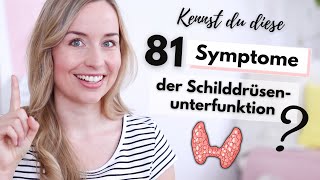 Schilddrüsenunterfunktion Symptome Welche Symptome sind typisch bei Frauen [upl. by Gilles271]