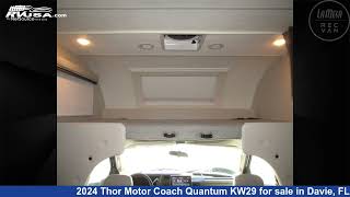 Beautiful 2024 Thor Motor Coach Quantum Class C RV For Sale in Davie FL  RVUSAcom [upl. by Haven]