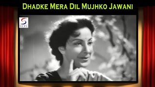 Dhadke Mera Dil Mujhko Jawani  Shamshad Begum  Babul  Dilip Kumar Nargis [upl. by Nairbal]