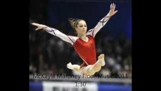 Mckayla Maroney Floor Music 2011 [upl. by Adnawyek]