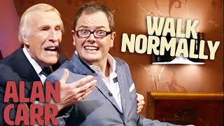 Bruce Forsyth Shows Alan Carr How to Walk  Chatty Man  Alan Carr [upl. by Eedya]