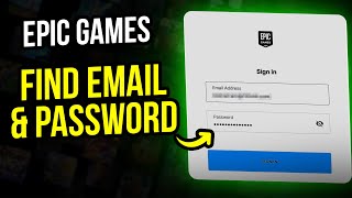 How to Find Epic Games Email and Password BEST Way in 2024 [upl. by Malha]