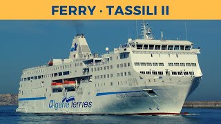 Arrival of ferry TASSILI II in Marseille Algerie Ferries [upl. by Enail]