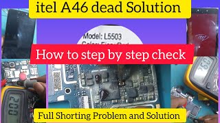 itel A46 L5503 dead solutionhow to full sorting RemoveComponent hitting problem and solution [upl. by Ela]