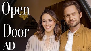 Inside Troian Bellisario amp Patrick J Adams’s Eclectic LA Home  Open Door  Architectural Digest [upl. by Pax]