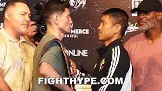 WILLIAM ZEPEDA VS MERCITO GESTA FINAL PRESS CONFERENCE amp OFFICIAL FACE OFF [upl. by Kidd311]