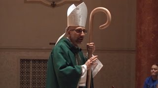 Bishop Doerfler Homily  See the See Youth Rally 2016 [upl. by Bolton]