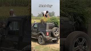 NEXT DAY 😂😉tharattitudecarsmahindratharshorts [upl. by Kaehpos]