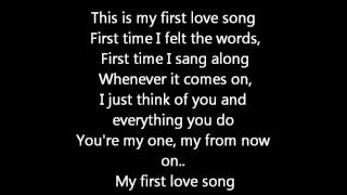 Luke Bryan My First Love Song Lyrics [upl. by Arretahs]