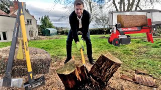 How to Chop or Split Logs [upl. by Dagney]