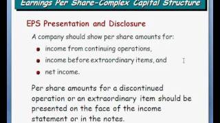 Ch16 EPS  Complex Capital Structure 88 [upl. by Nashner]