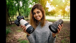 The ULTIMATE PORTRAIT LENS comparison 85mm 14 vs 105mm 14 vs 135mm 18 vs 200mm 28 [upl. by Oramlub]