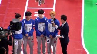 160118 아육대 방탄소년단 지민 400mR ISAC BTS JIMIN 400mR [upl. by Ahsyad]