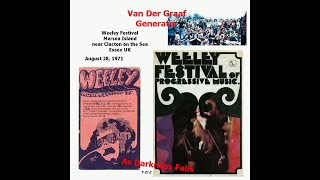 Van Der Graaf Generator  Live at Weeley Festival 28 08 1971 Essex UK [upl. by Ahsimet92]