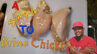 How to Brine chicken breast [upl. by Llertrac]