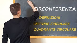 Circonferenza  PARTE 1 [upl. by Thorrlow]