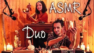 ASMR DUO 🎧Multidéclencheurs amp Bols Chantants Ft Sandra Relaxation ASMR [upl. by Kandy]