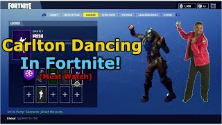 Everyone loves the carlton dance Fortnite Battle Royale 2023 [upl. by Eddy]