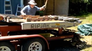 Ripjak Half Pallet Dismantler [upl. by Anitra]