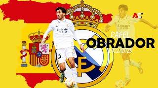 Rafael Obrador Real Madrid Castilla Skills Assists amp Goals 20232024 [upl. by Eisdnil]