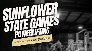 Sunflower State Games Powerlifting  2024 [upl. by Eilarol]