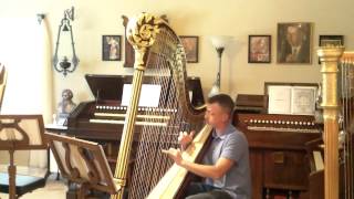 Erard Harp Esquisse  H Renié [upl. by Ainessej]