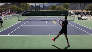 Thanasi Kokkinakis Banging Groundstrokes w Nick Kyrgios  IW Court Level Practice [upl. by Stanton667]