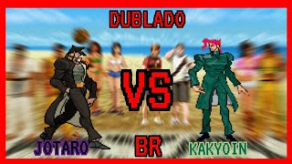 JOTARO VS KAKYOIN DUBLADO [upl. by Jari]