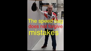 The speed bag does not forgive mistakes [upl. by Ierna]