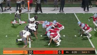 Hillcrest vs Hoover 2024 [upl. by Juetta]