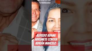 Alfredo Adame ARREMETE contra ADRIAN MARCELO [upl. by Ydnim]