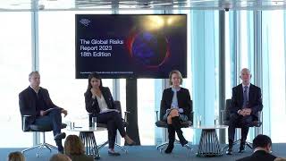 Press conference on the Global Risks Report 2023 [upl. by Minnie478]