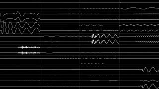 Maniacs of Noise  “Train of Truth” XM Oscilloscope View [upl. by Torrie]