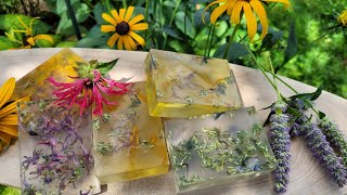 Homemade Glycerin Soap [upl. by Nomihs408]