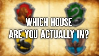 Which Hogwarts House Are You Actually In  Harry Potter Quiz [upl. by Engracia]