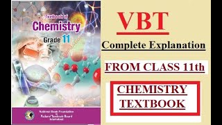 Lec3 Valence Bond Theory VBT  Chemical Bonding  Federal Board Chemistry  Class 11 chemistry [upl. by Namlas]