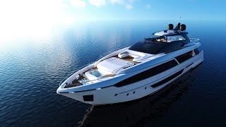 Riva 110 New Magnificent Flybridge Luxury Yacht by Riva Yachts [upl. by Nnainot]