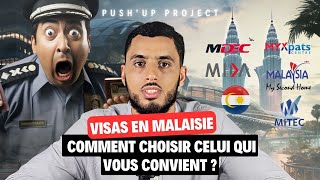 VISAS EN MALAISIE  COMMENT CHOISIR CELUI QUI VOUS CONVIENT [upl. by Anier718]