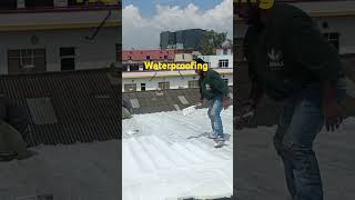 Terrace waterproofingliquid Rubber WaterproofingRoof Crack Seepage Solution Delhi 7065059555 [upl. by Peppel]