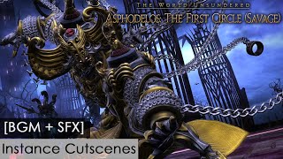 Asphodelos The First Circle Savage BGMSFX Instance Cutscenes [upl. by Drofub]