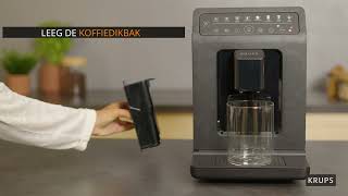 Machine reinigen Krups Evidence Ecodesign EA897B [upl. by Haidedej]