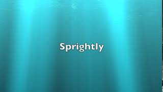 Sprightly iMovie [upl. by Wing]