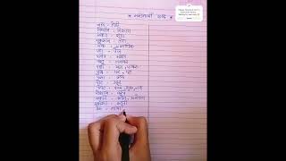 Samanarthi shabd synonyms in Marathi vinatisamaze shortsviral marathisamanarthishabdeasy [upl. by Idnahr]