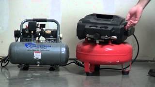 Ultra Quiet California Air Tools 1610A OilFree amp Lightweght Rust Free Air Compressor [upl. by Lipcombe]