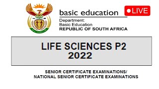 LIFE SCIENCES 2022 PAPER 2  NATIONAL SENIOR CERTIFICATE EXAMINATION  THUNDEREDUC  MSAIDI [upl. by Betthezul]